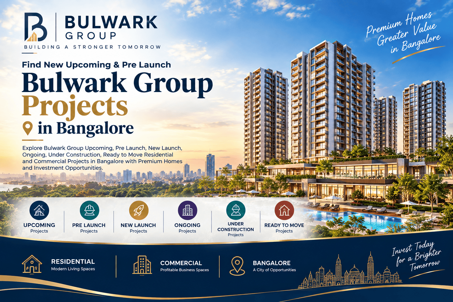 Bulwark Group Upcoming Projects in Bangalore