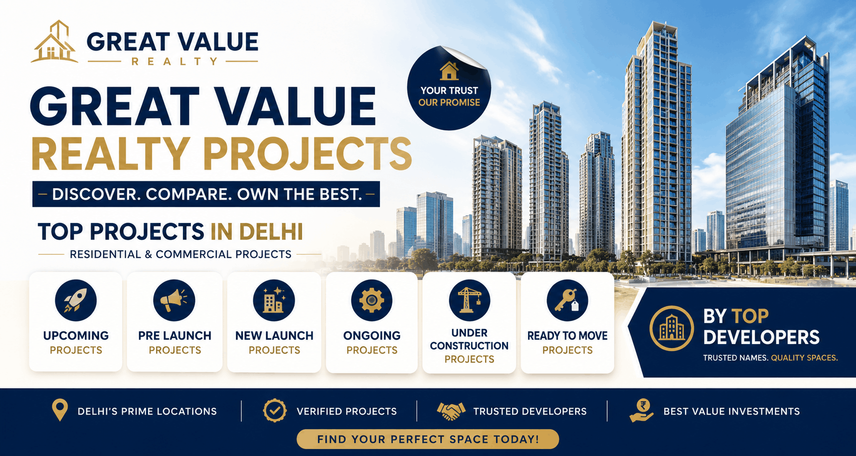 Great Value Realty Upcoming Projects in Delhi