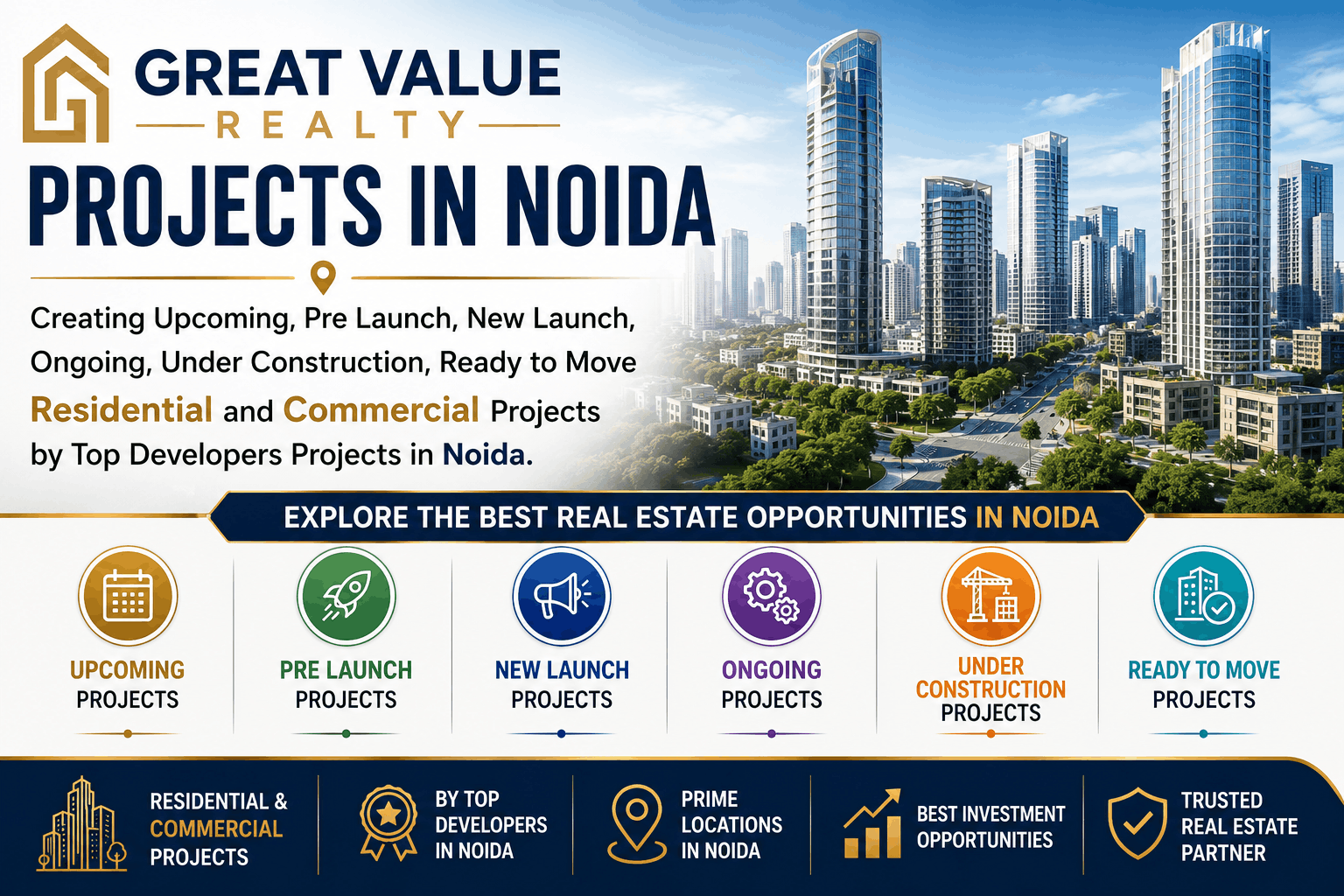 Great Value Realty Upcoming Projects in Noida