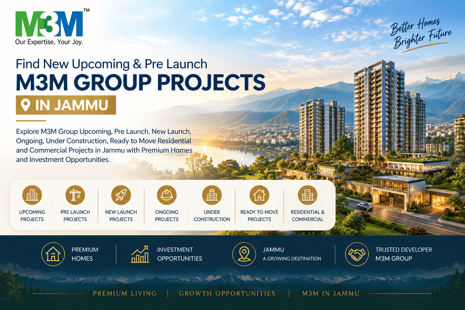 M3M Group Upcoming Projects in Jammu