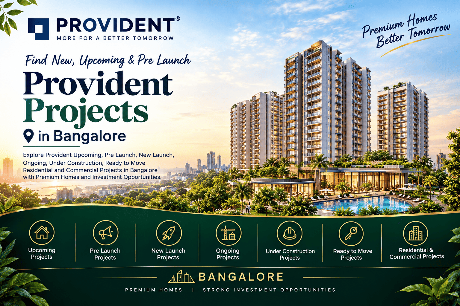 Provident Upcoming Projects in Bangalore