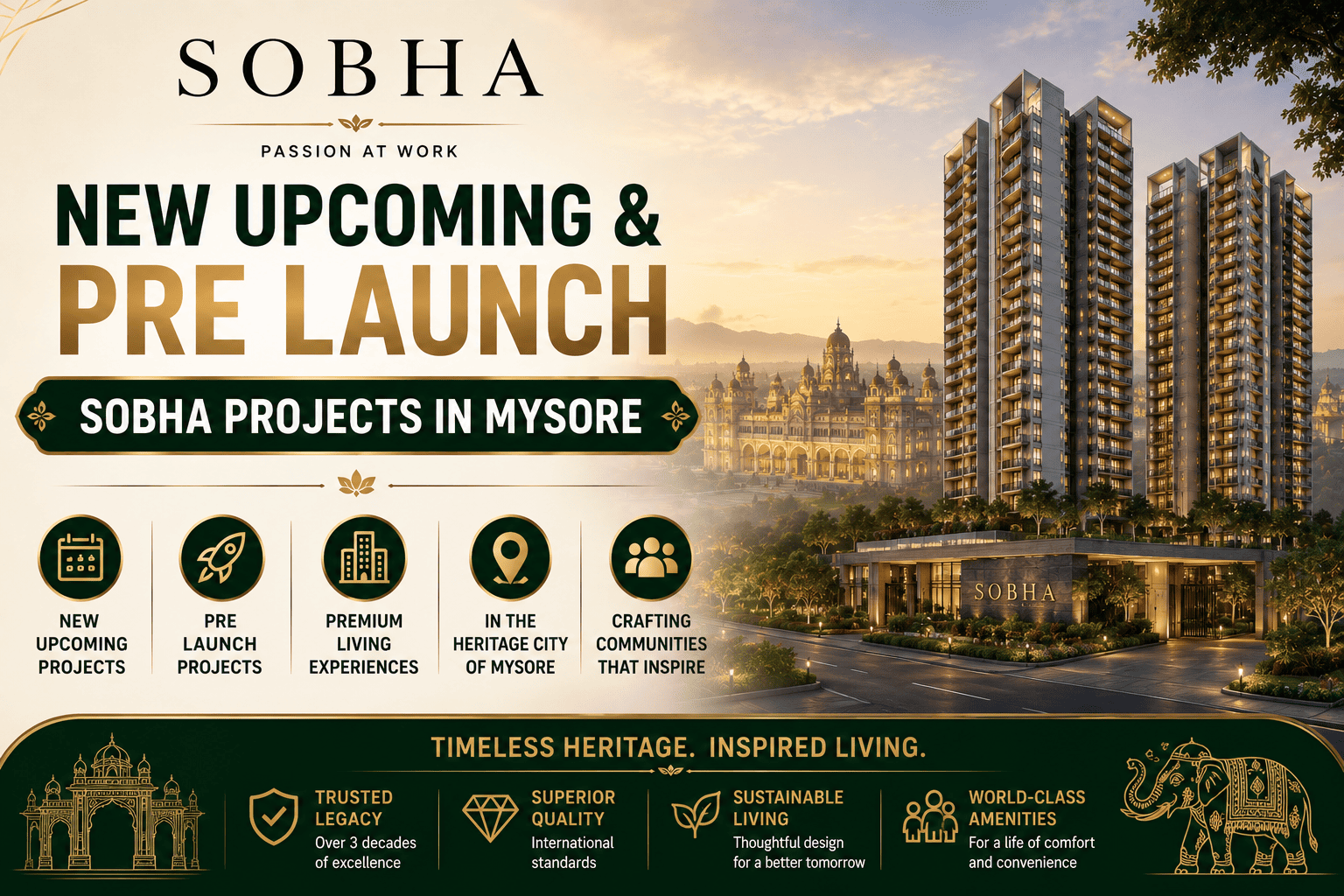 Sobha Upcoming Projects in Mysore