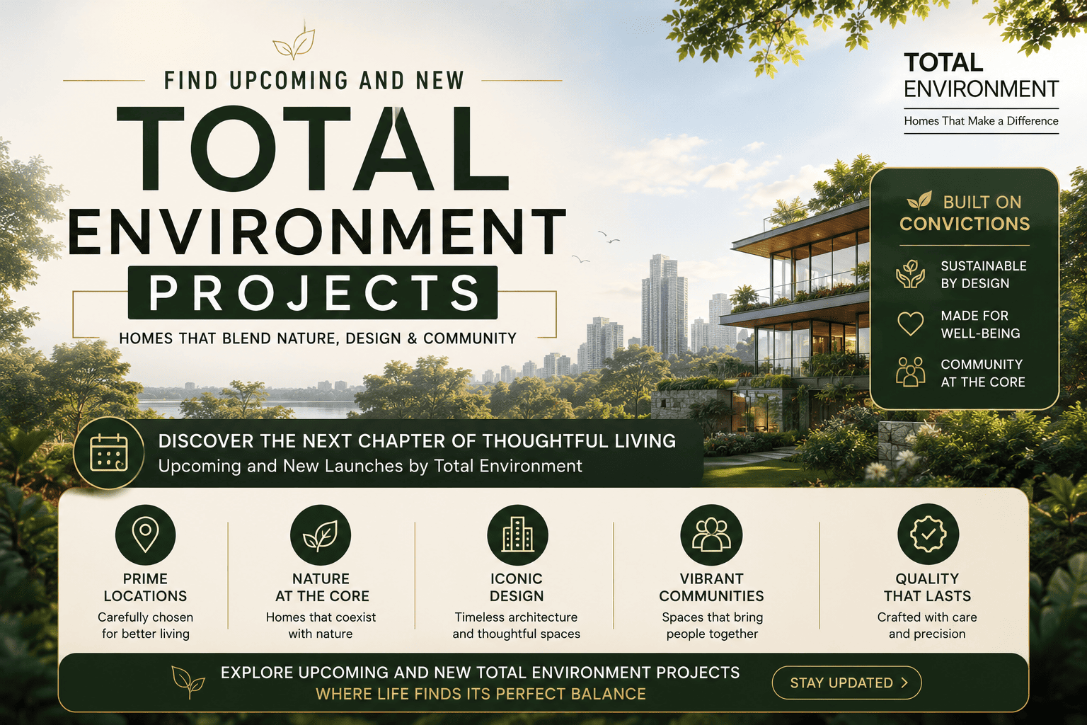 Total Environment Upcoming Projects
