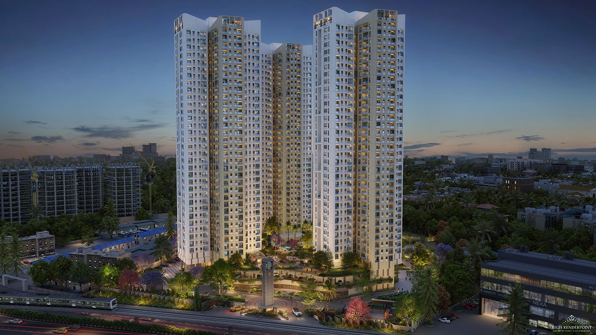 Swimming Pool Area Sattva Aaranya Bangalore