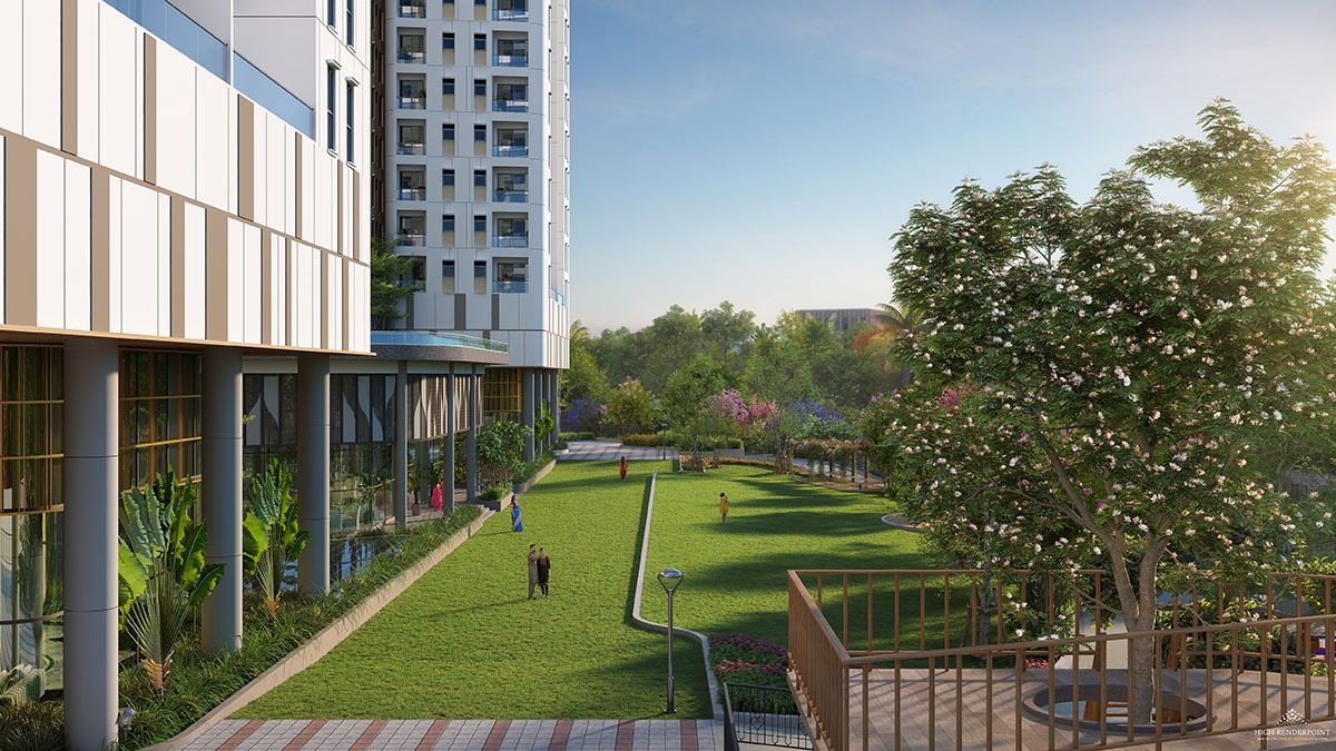 Apartment Interior Sattva Aaranya 3 BHK